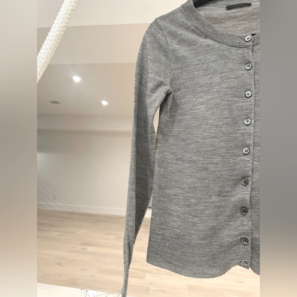 J. Crew Gray Women's Cardigan Sweater - Picture 7 of 9